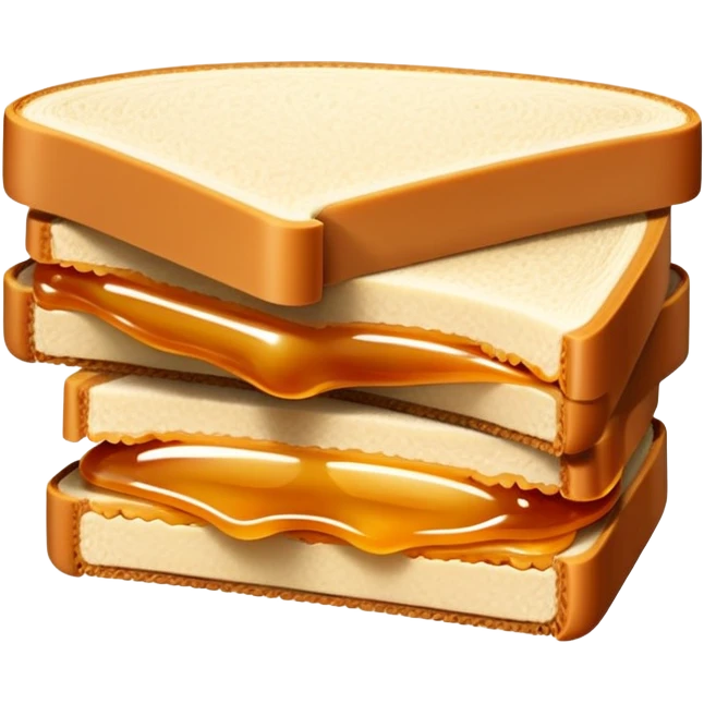 Peanut jelly sandwich  emoji