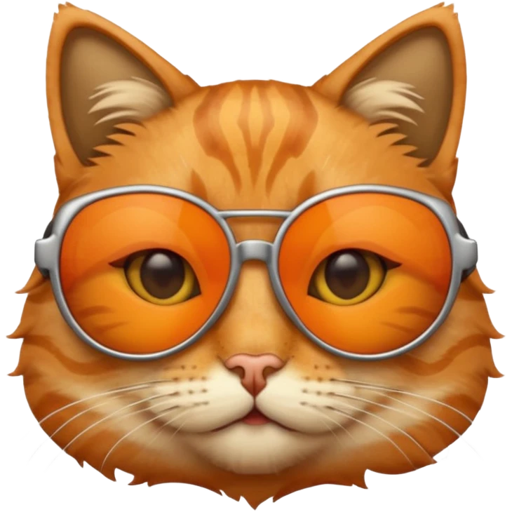 Cat wearing sunglasses emoji