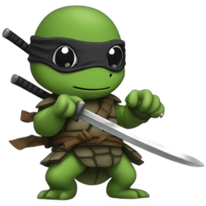 Turtle ninja emoji