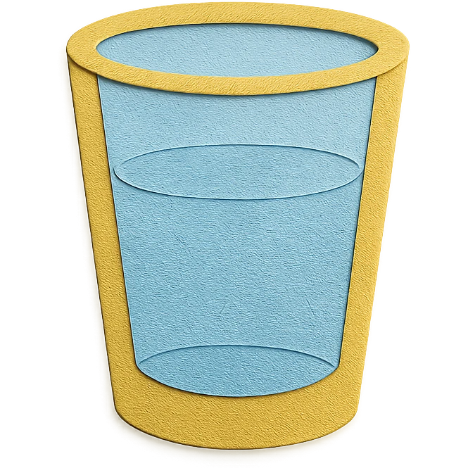 empty glass  emoji