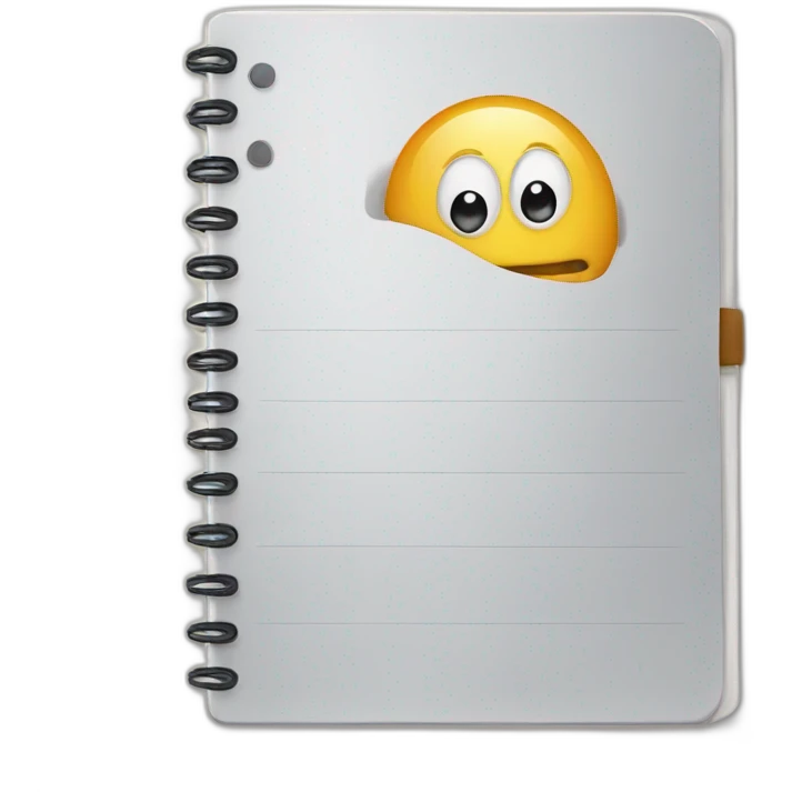 Notebook emoji