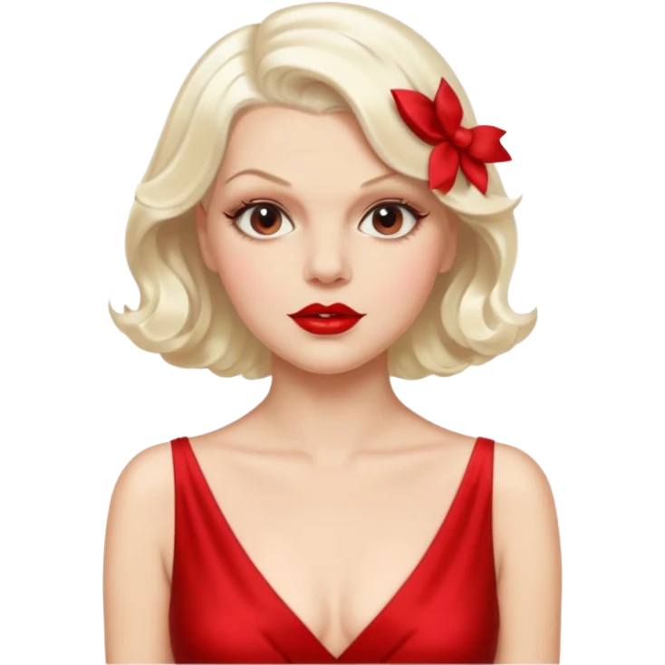 Jean Harlow emoji