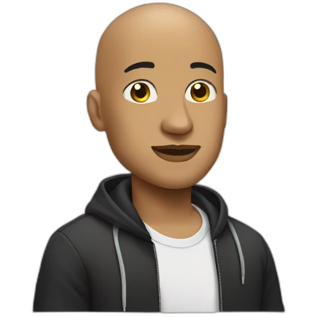 bald rapper emoji