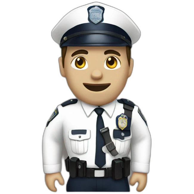nypd white emoji