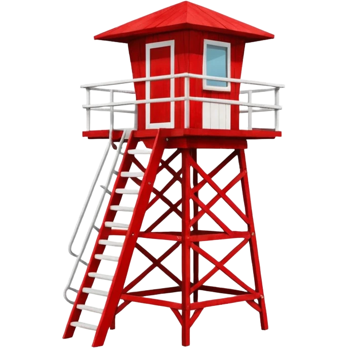 lifeguard tower emoji