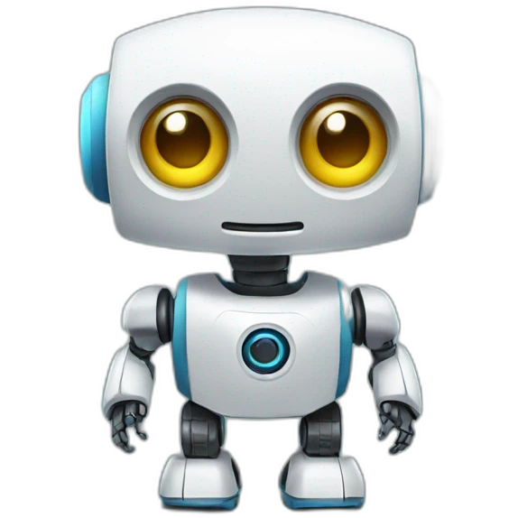 A cute robot emoji