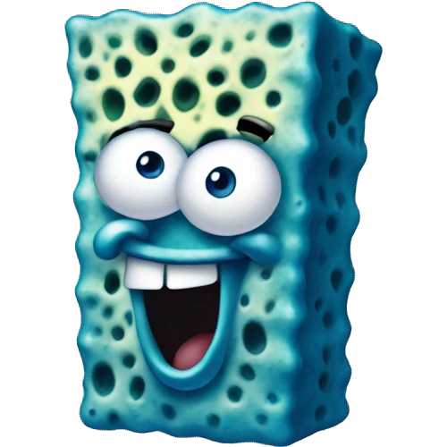 blue spongebob emoji
