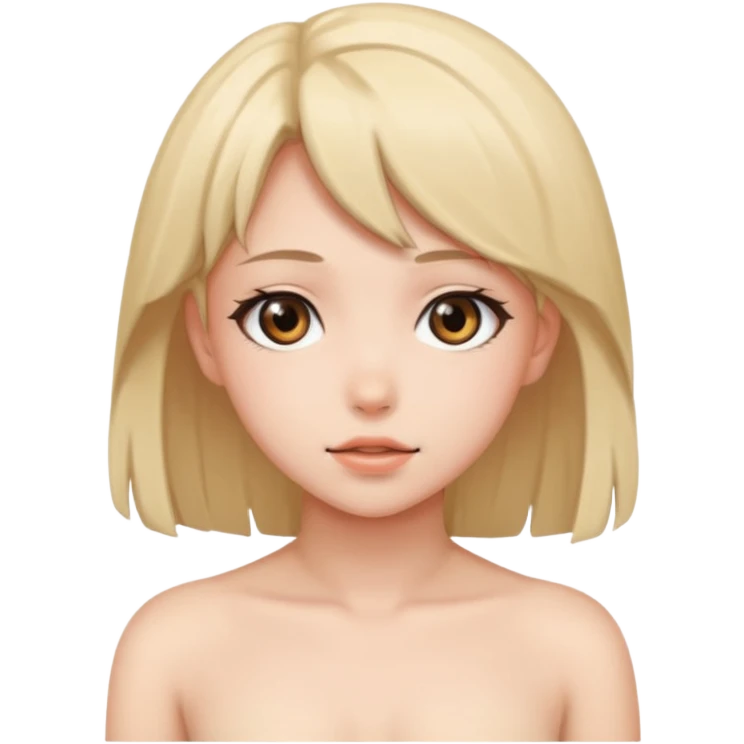 naked anime girls emoji