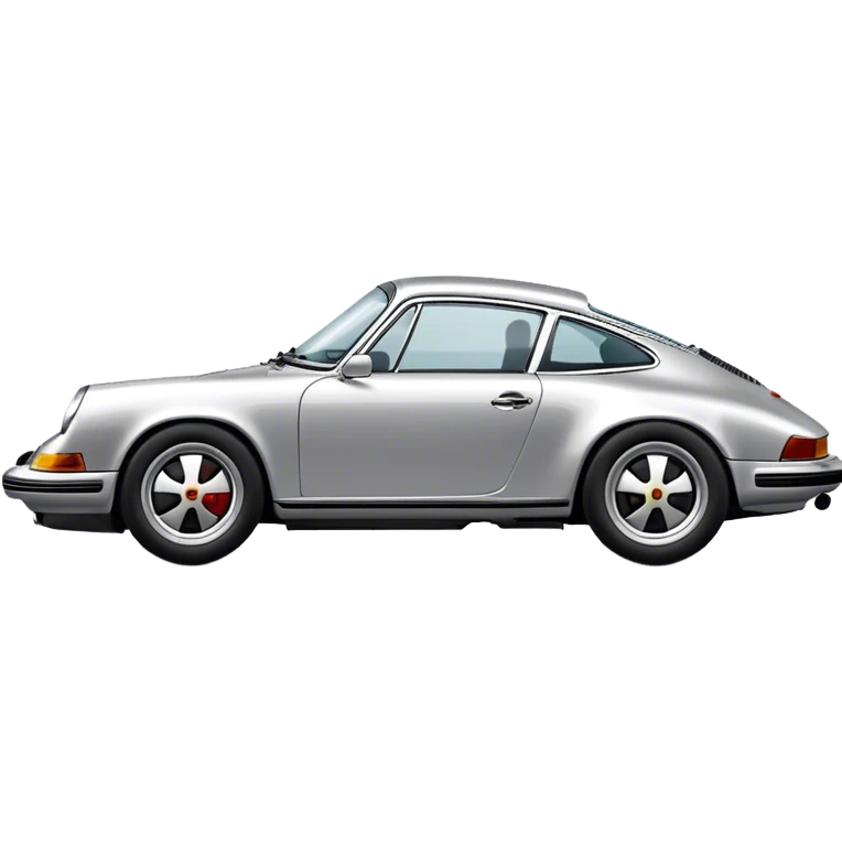 Porsche 911 side old emoji
