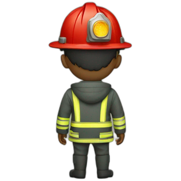 forest-fireman-back emoji