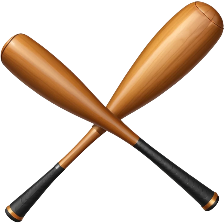 thick wooden baseball bat emoji