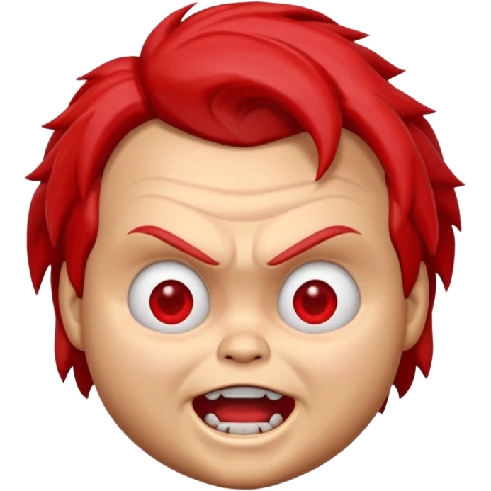 Un emojin de chuky emoji