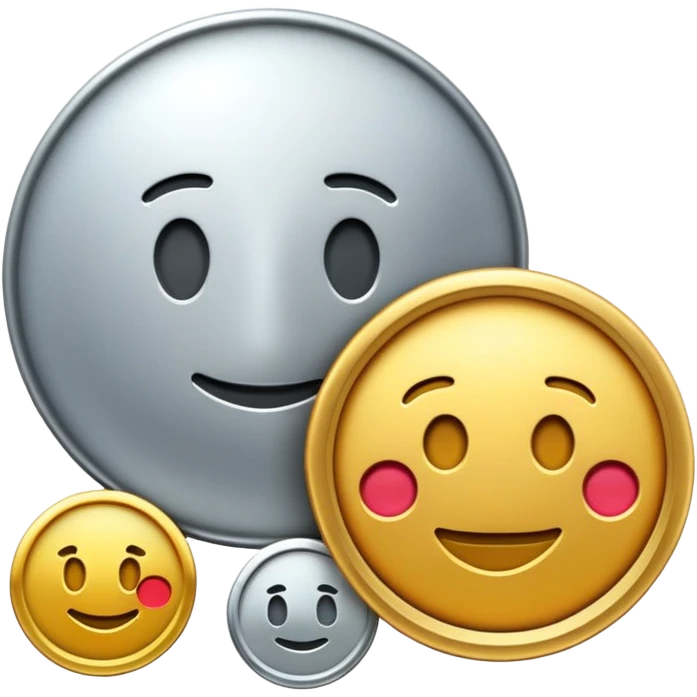 pilha de dinheiro, notas e moedas emoji