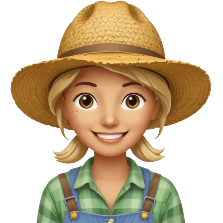 female farmer emoji