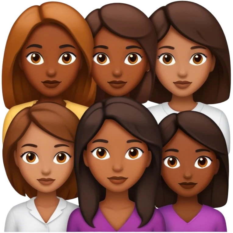 Melanin women emoji