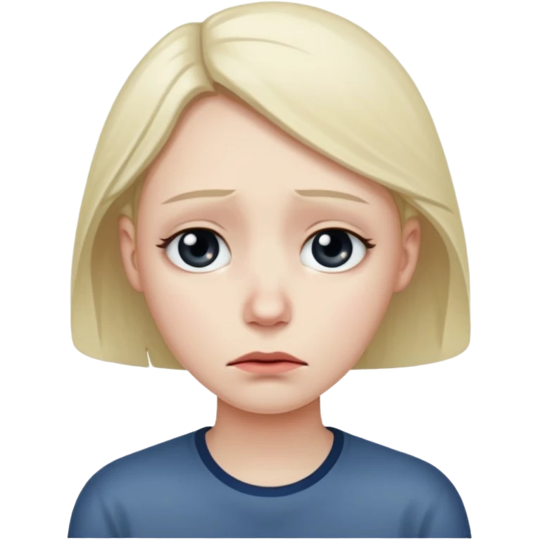 Triste  emoji