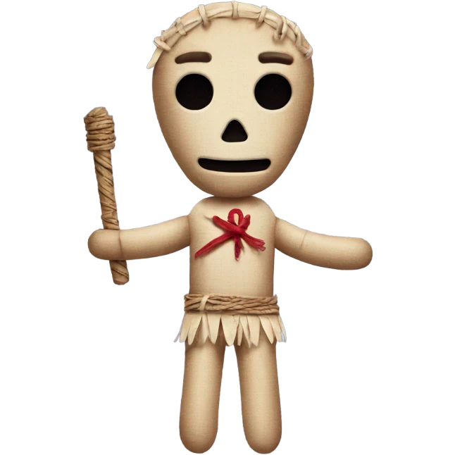 Voodoo doll emoji