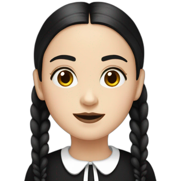 wednesday adams emoji