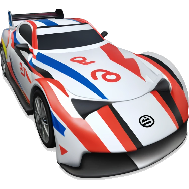 Radio Controlled Captain Rex themed 2013 Toyota 86 shaped like a Formula One race car with exposed wheels  emoji