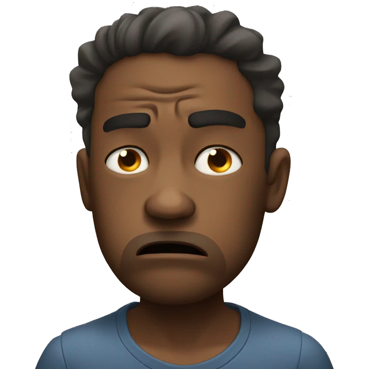 so angry and tired emoji
