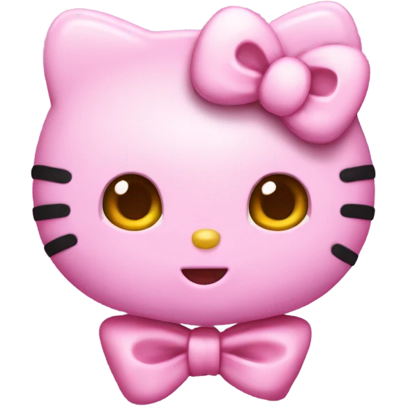 Hello Kitty mit schleife  emoji