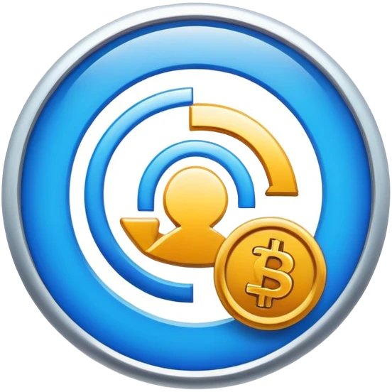we are a b2b fintech infra company, in our dashboard we need logo for "internal fund transfer" module, our primary colour is "#0092ff" emoji