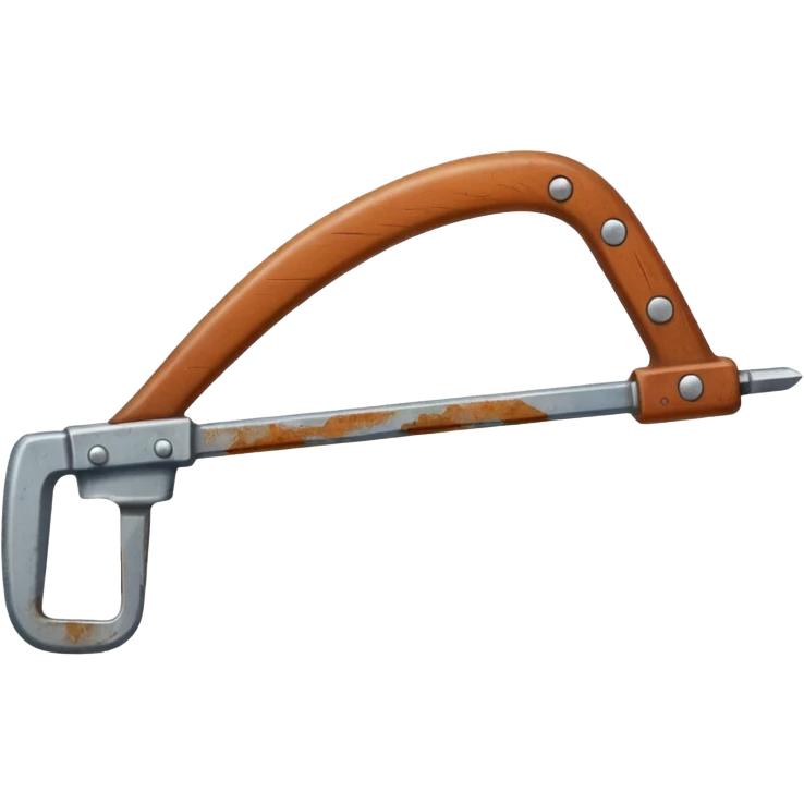 Undecided wood hacksaw emoji