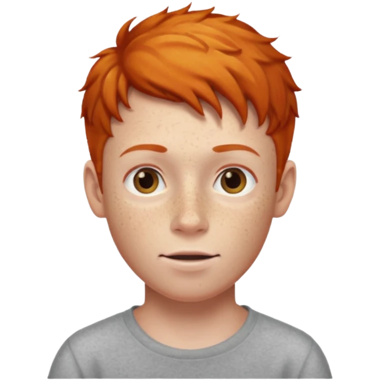 ginger boy  emoji