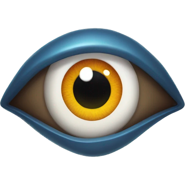 Big eyeball emoji