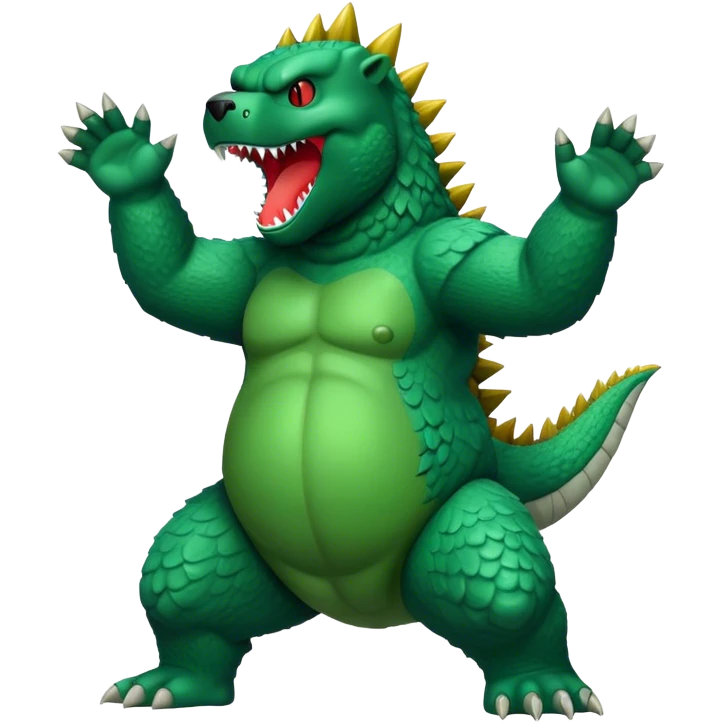 Grateful Dead dancing bear Godzilla  emoji