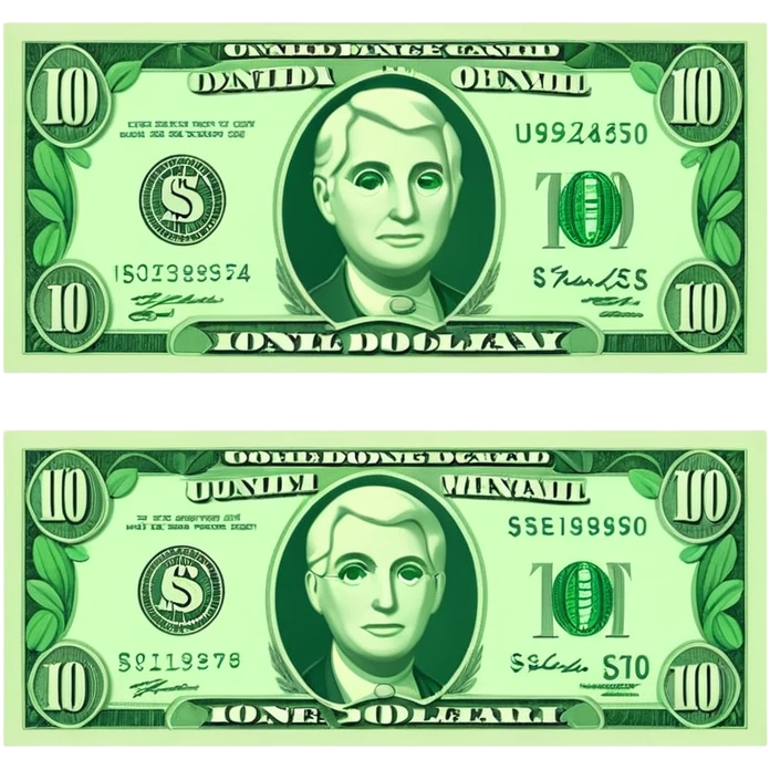 dollar bill emoji
