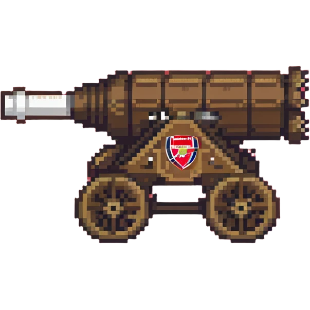 Arsenal Football Club cannon emoji