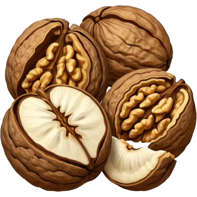 the nut walnuts emoji
