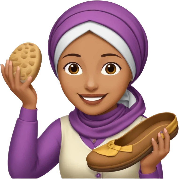 Terlik atan anne emoji