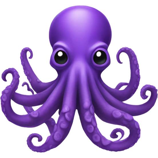 Purple kraken emoji