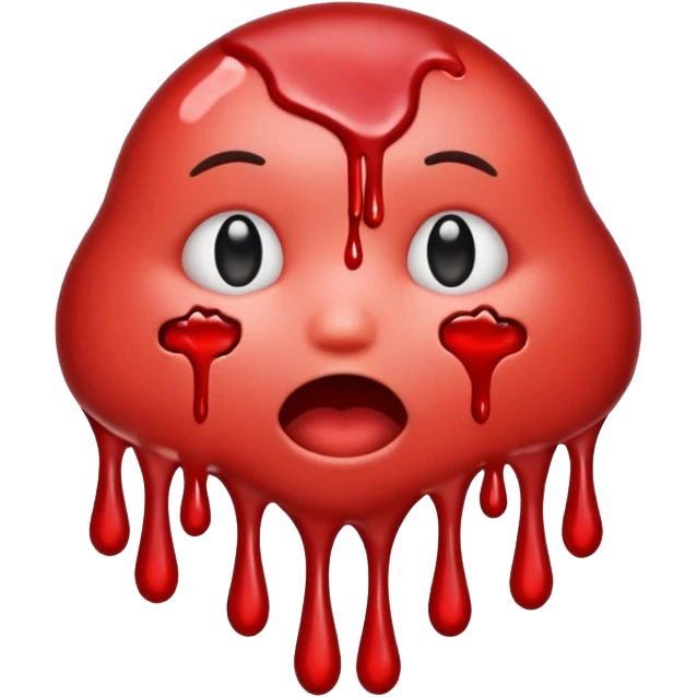 cut emoji bleeding out emoji