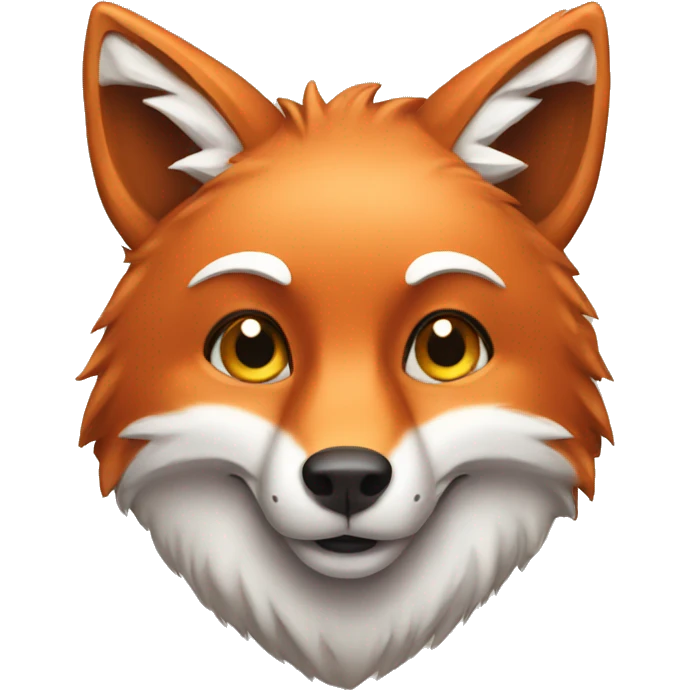 hard working fox emoji