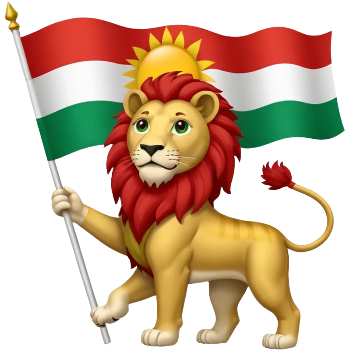 پرچم پهلوی emoji