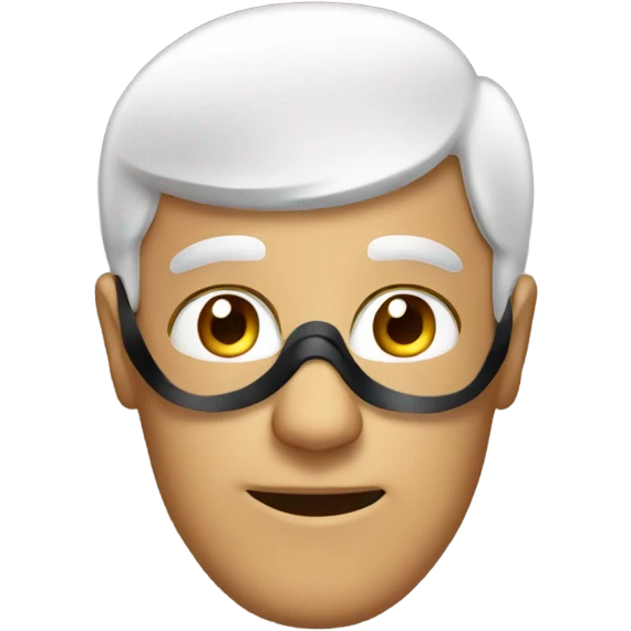 A dad with  mask emoji