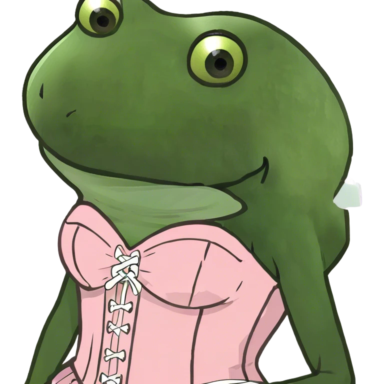 Pastel pink corset  emoji