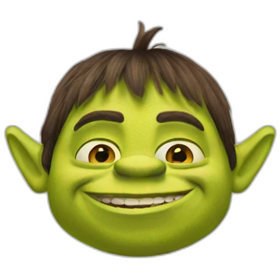 a shrek emoji