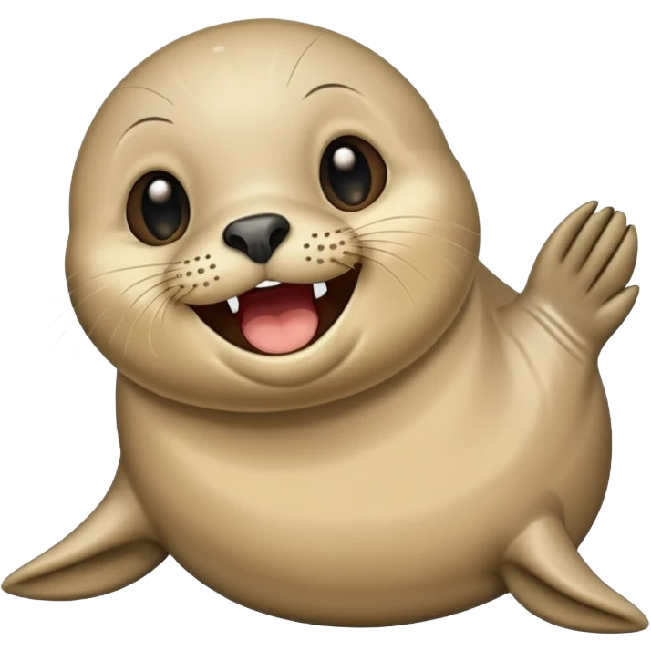 Seal laugh emoji