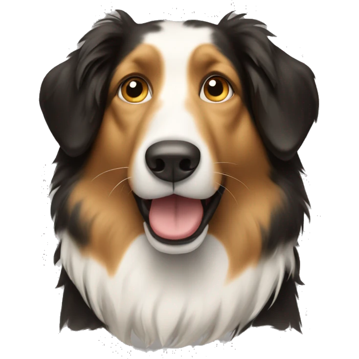 Dog collie  emoji