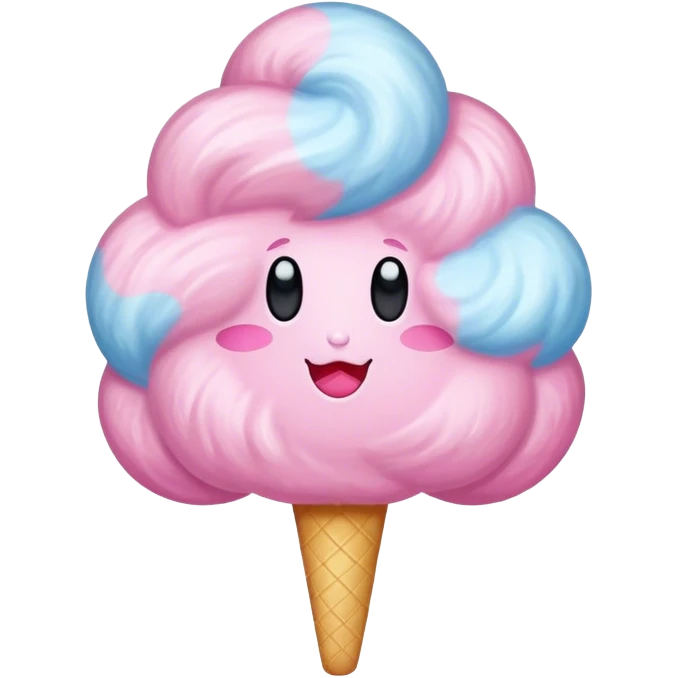 cotton candy emoji