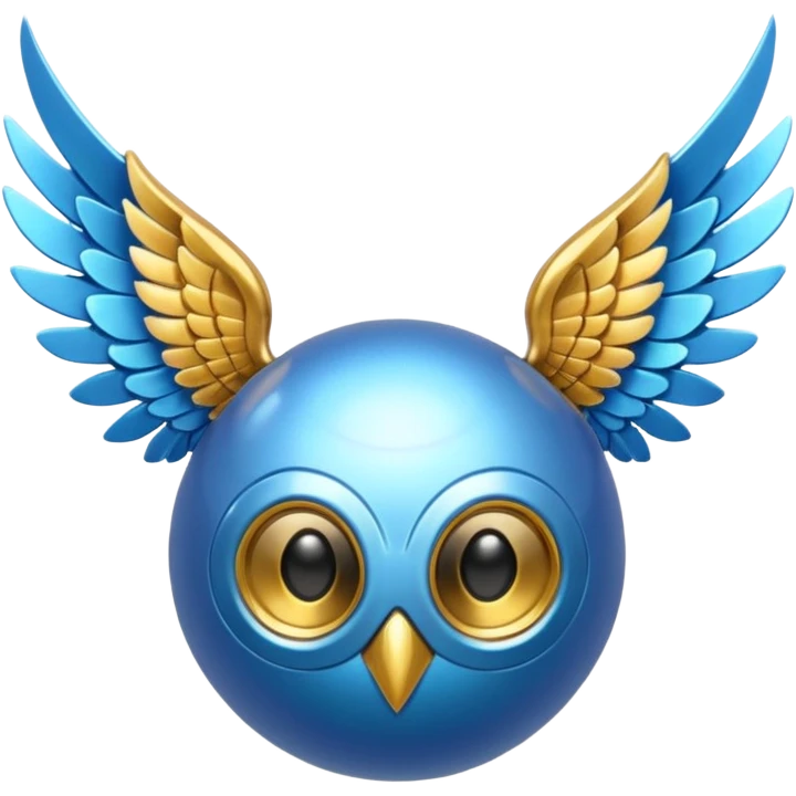 Blue Snitch from snitch and lilo emoji