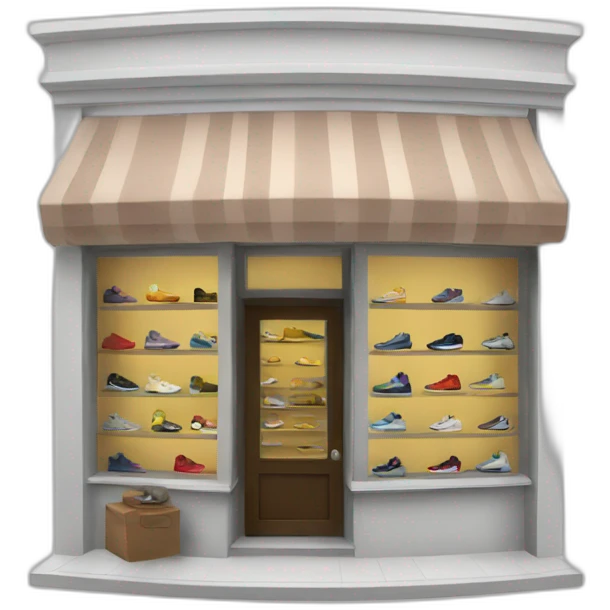 sneaker store emoji