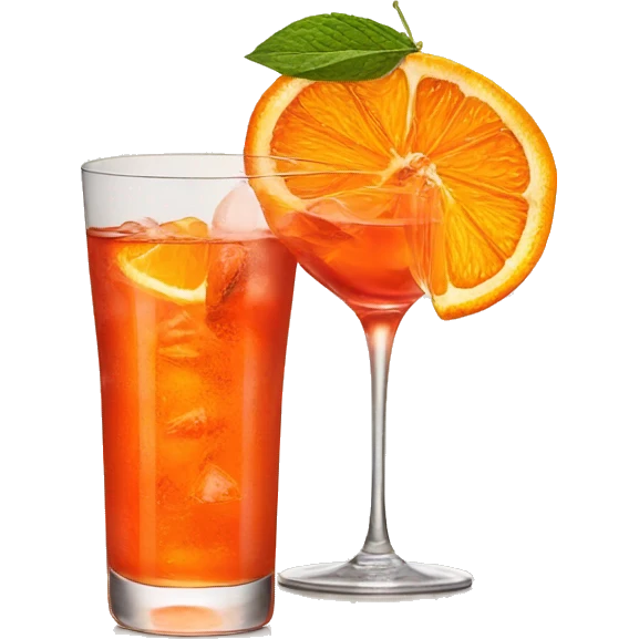 Aperol spritz emoji
