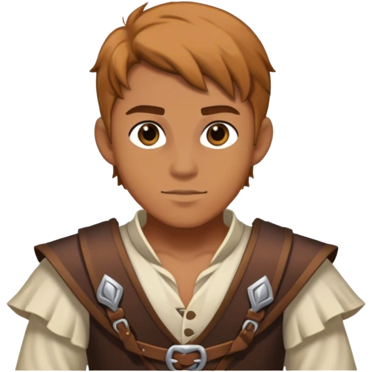 DnD character and his full outfit emoji