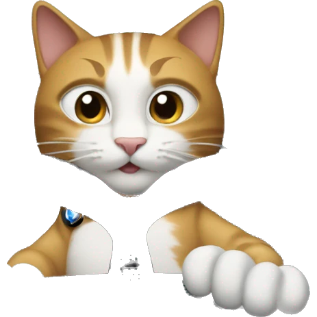 Cat driving  in a BMW-branded vehicle emoji