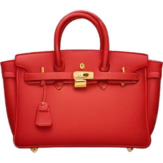 Birkin bag red emoji